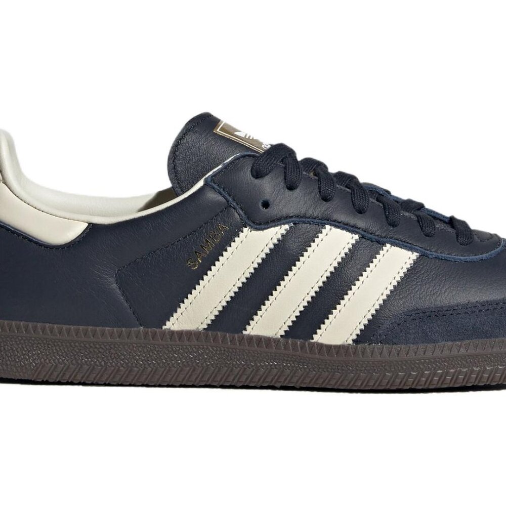 adidas Samba OG Night Navy Cream White Gum Shoes ID2056 Men's Size 10 NEW - Picture 14 of 15